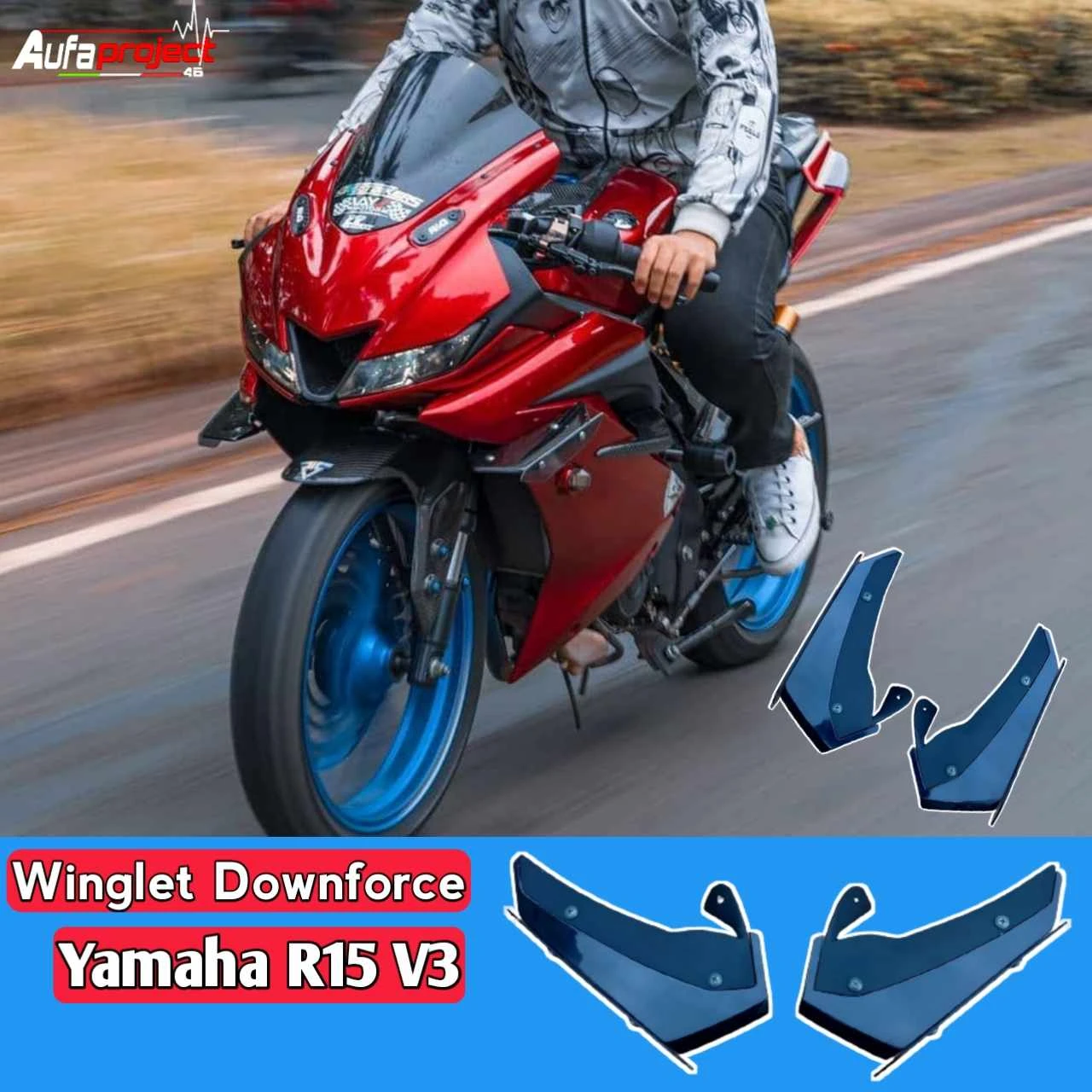 Downforce Atau winglet Yamaha R15 V3