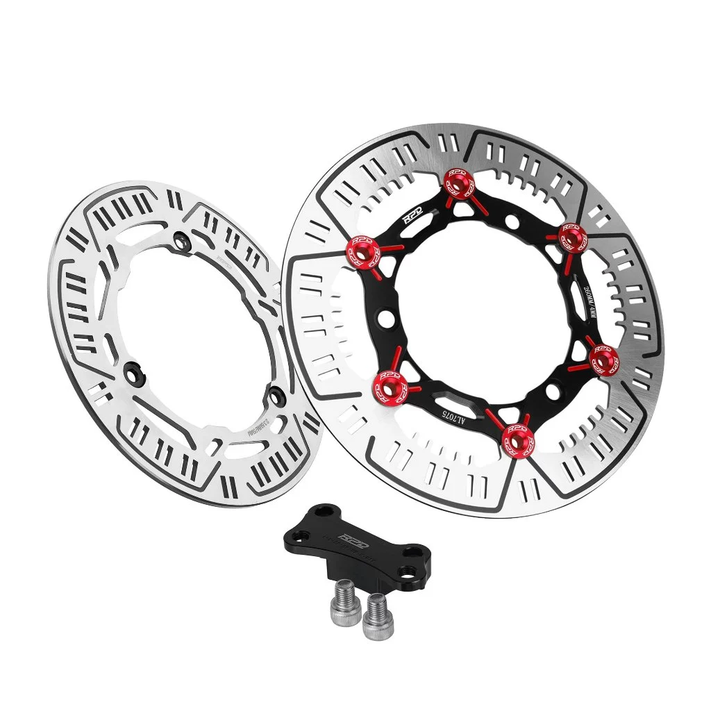 RPD Matrix Disc Rotor Floating Depan & Belakang untuk Yamaha NMAX & Aerox | Cakram Racing Anti Karat & Rem Lebih Pakem