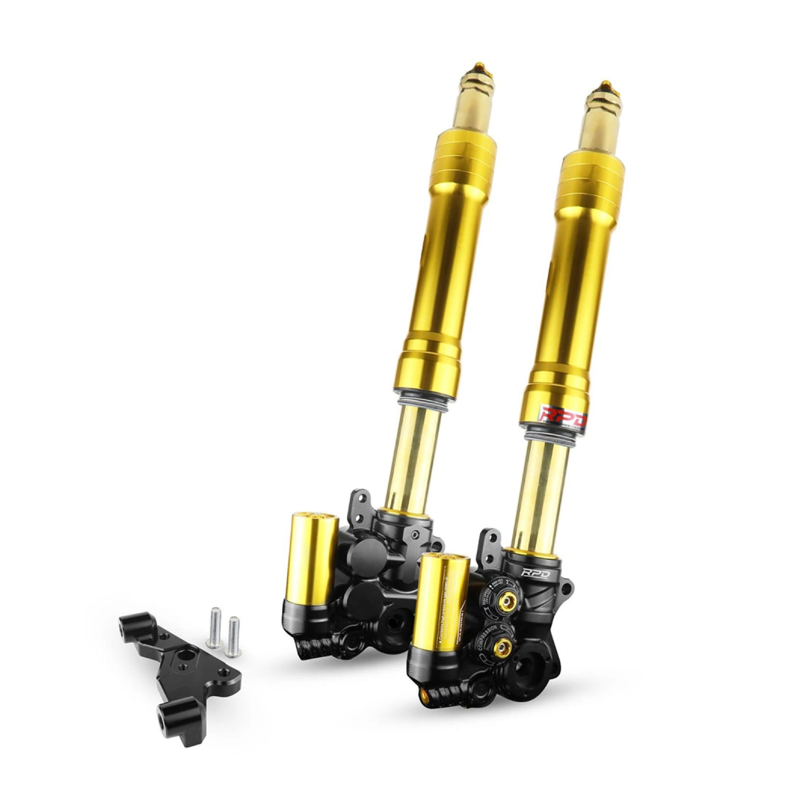 Shock Depan RPD Upside Down 02 For All New N-MAX | Axial & Radial | Fork USD Racing Look Premium