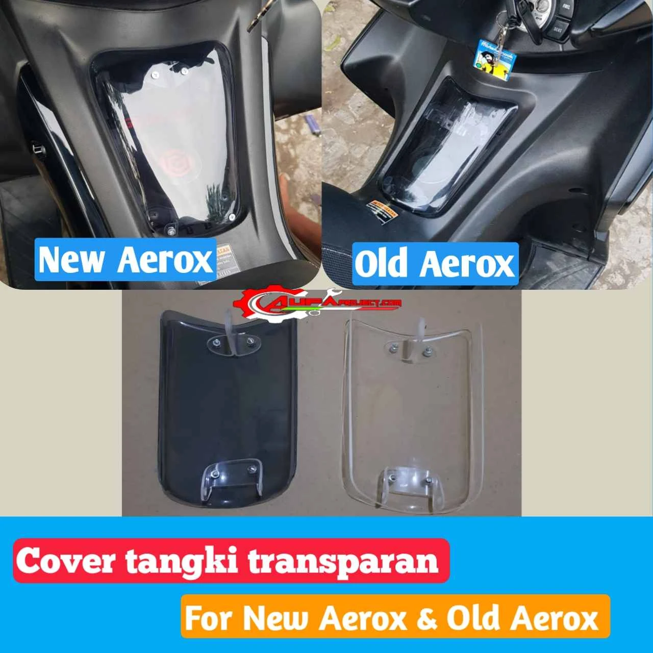 Tutup Tangki Transfaran Yamaha Aerox 155